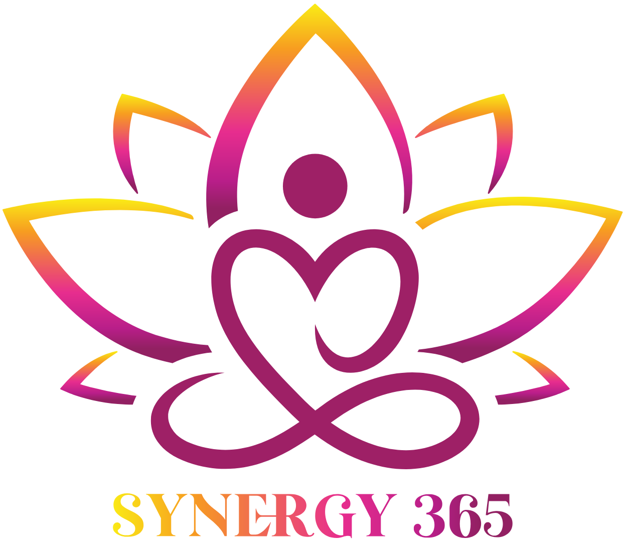 Synergy 365 wellness clinic logo promoting integrative health services